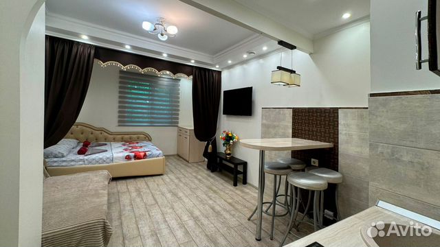 

Квартира-студия, 27 м², 2 кровати