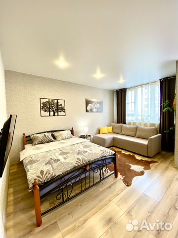 

Квартира-студия, 30 м², 2 кровати