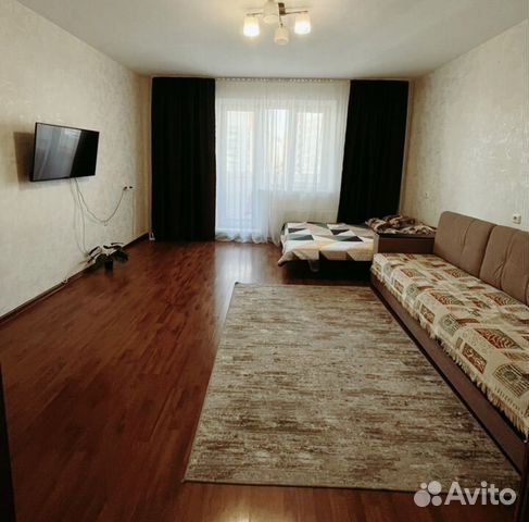 

1-к. квартира, 41 м², 2 кровати