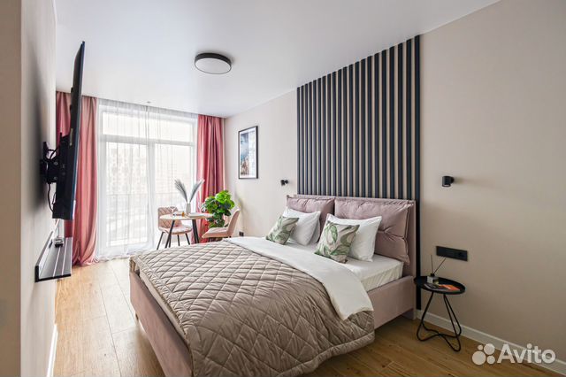

Квартира-студия, 25 м², 1 кровать