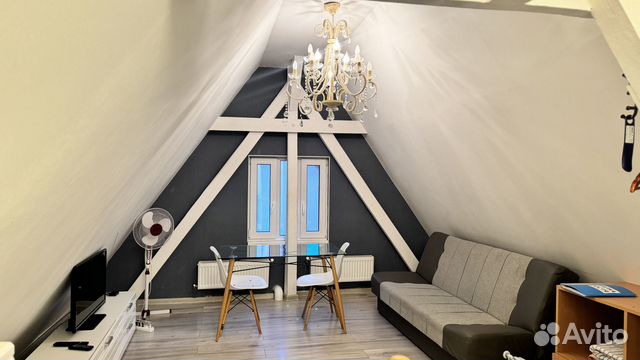 

Квартира-студия, 45,5 м², 3 кровати