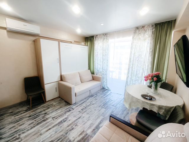 

Квартира-студия, 28 м², 2 кровати