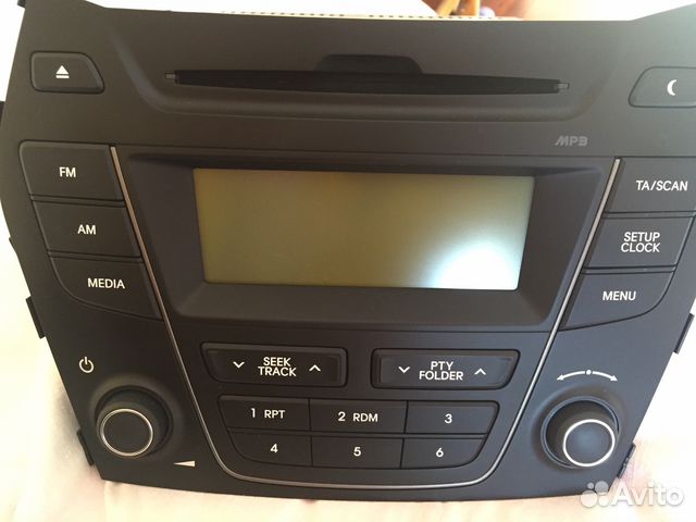 Штатная магнитола для Hunday Santa Fe