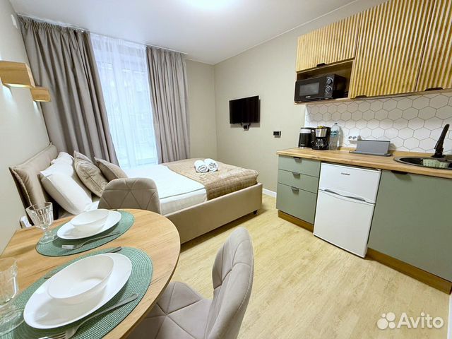 

Квартира-студия, 17,5 м², 1 кровать