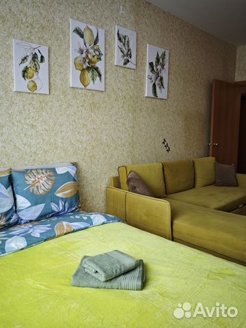 

1-к. квартира, 36 м², 2 кровати