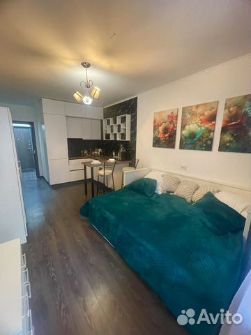 

Квартира-студия, 25 м², 1 кровать