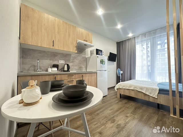 

Квартира-студия, 23 м², 2 кровати