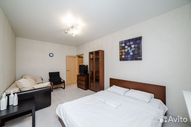 

1-к. квартира, 40 м², 2 кровати
