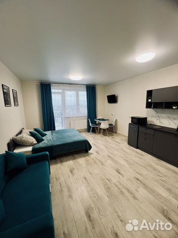 

Квартира-студия, 32 м², 2 кровати