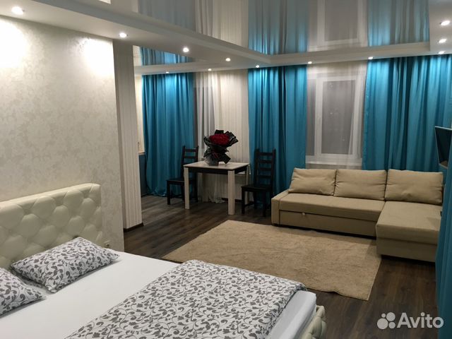 

1-к. квартира, 34 м², 2 кровати