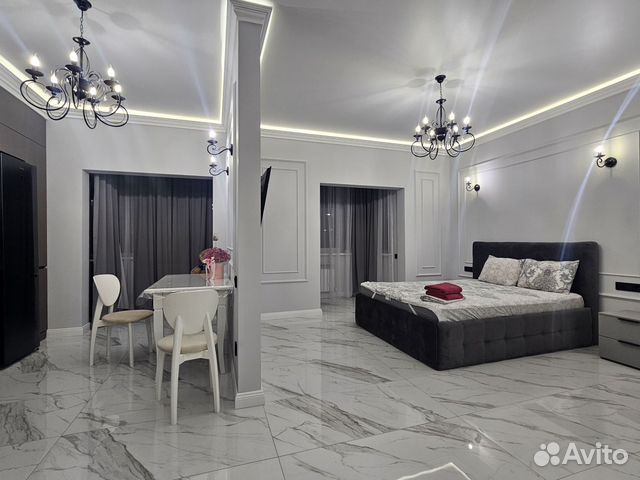

Квартира-студия, 45 м², 1 кровать