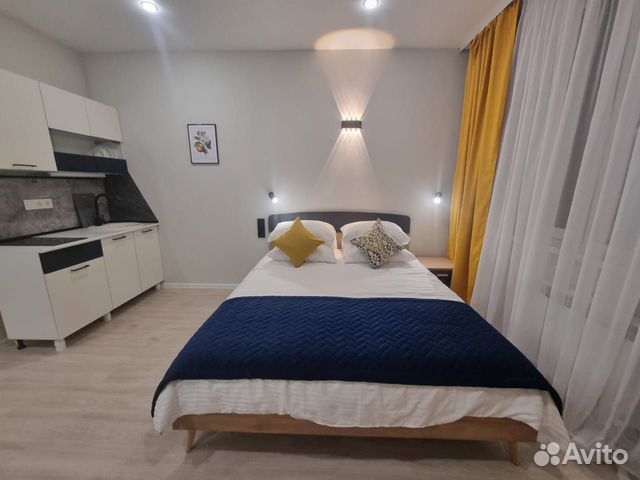 

Квартира-студия, 25 м², 2 кровати