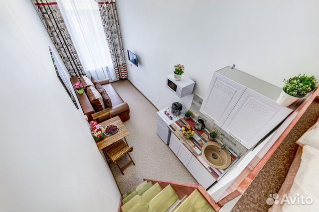 

Квартира-студия, 15 м², 2 кровати