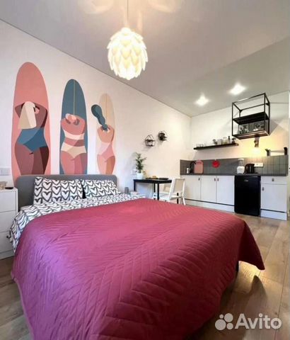 

Квартира-студия, 20 м², 1 кровать