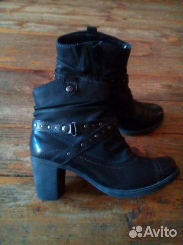 Ботинки кожаные Ботинки кожаные