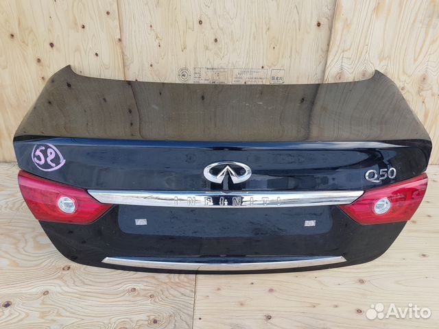 Крышка багажника В сборе Infiniti Q50 ку50 кю Крышка багажника В сборе Infiniti Q50 ку50 кю