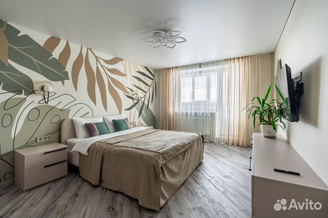 

1-к. квартира, 67 м², 2 кровати