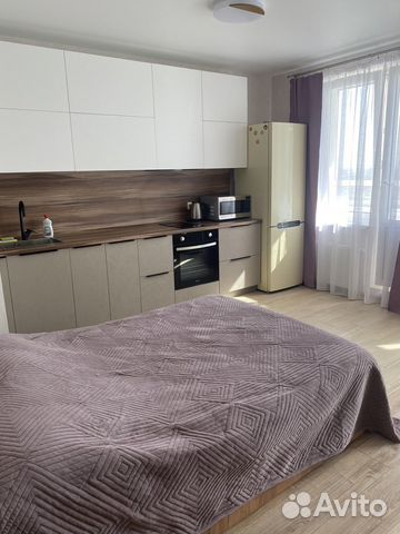 

Квартира-студия, 35 м², 2 кровати