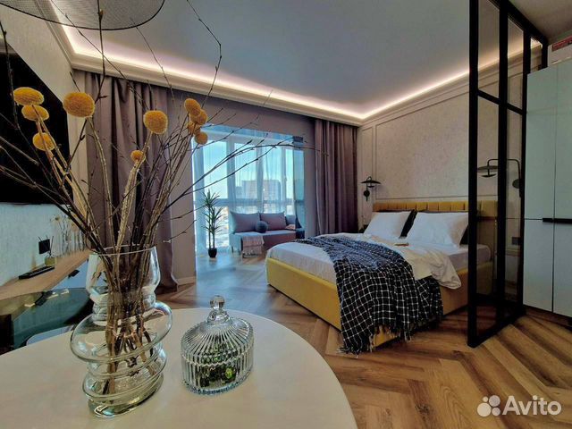 

Квартира-студия, 28 м², 2 кровати