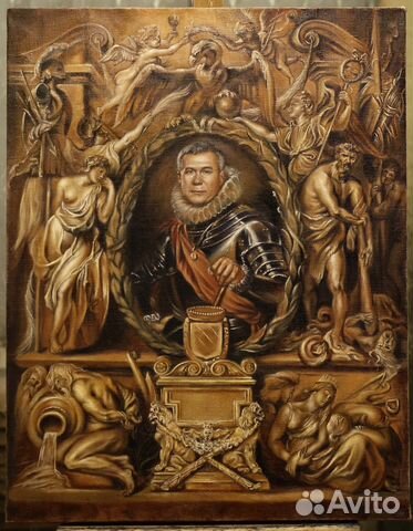 Картина маслом на холсте