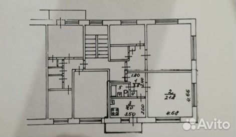 1-к квартира, 34.8 м², 3/3 эт.