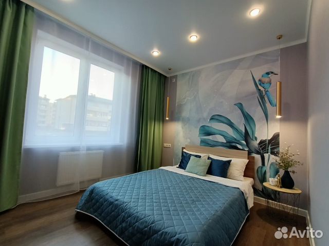 

1-к. квартира, 36 м², 3 кровати