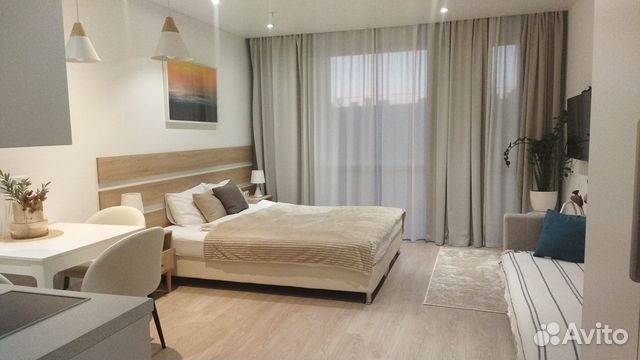 

Квартира-студия, 32 м², 2 кровати