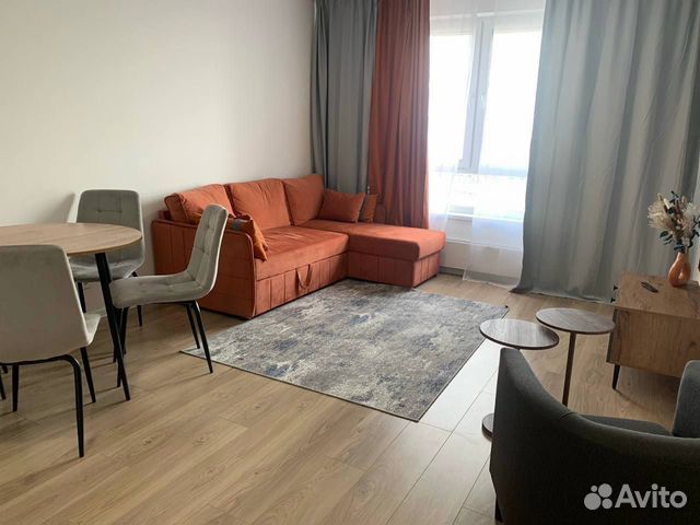 

1-к. квартира, 41,7 м², 2 кровати