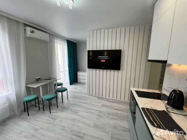 

Квартира-студия, 29 м², 2 кровати