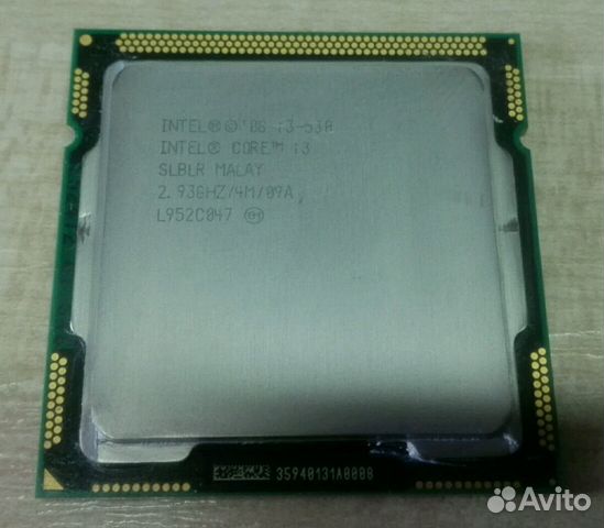 Процессор intel core i3 530 сокет 1156 2.93GHz