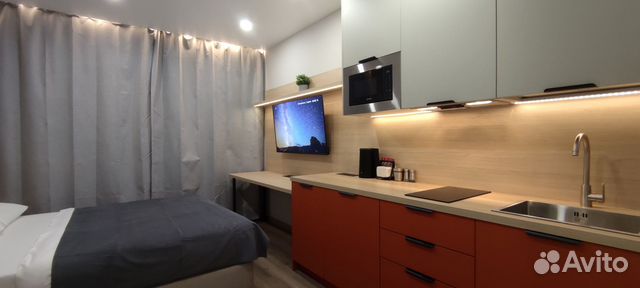 

Квартира-студия в апарт-отеле, 20 м², 1 кровать