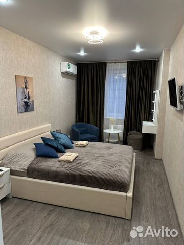 

1-к. квартира, 38 м², 2 кровати