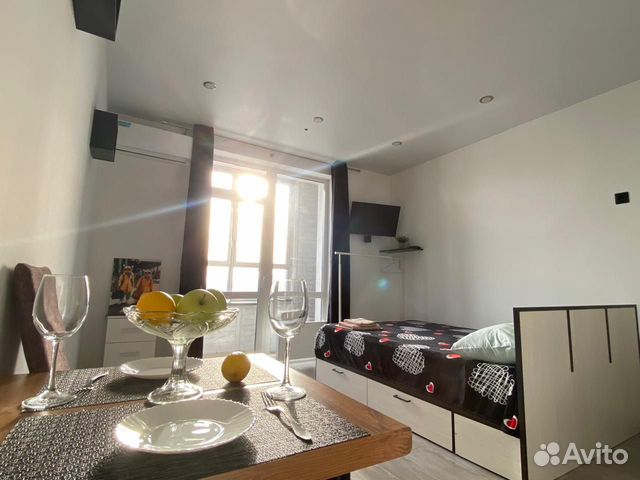 

Квартира-студия, 24 м², 1 кровать