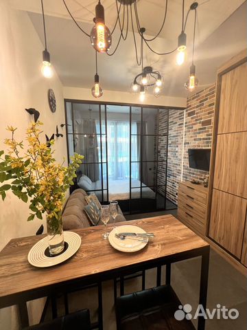 

Квартира-студия, 27 м², 2 кровати