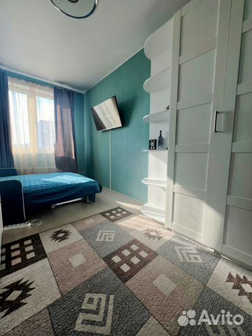 

1-к. квартира, 43 м², 2 кровати
