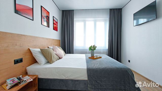 

1-к. квартира, 50 м², 3 кровати