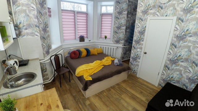 

Квартира-студия, 20 м², 1 кровать