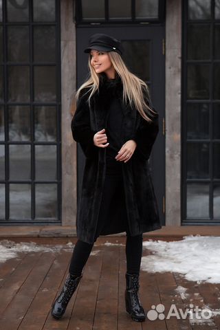 BlackNafa норковая шуба BlackNafa норковая шуба