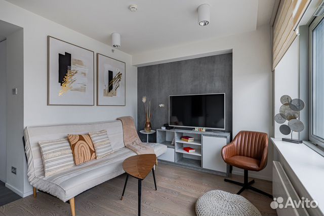 

1-к. квартира, 38 м², 2 кровати