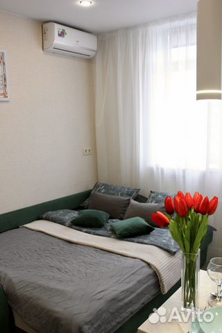 

Квартира-студия, 30 м², 2 кровати