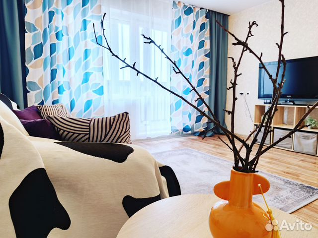 

2-к. квартира, 62 м², 2 кровати