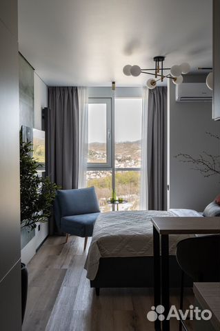 

Квартира-студия, 24 м², 2 кровати