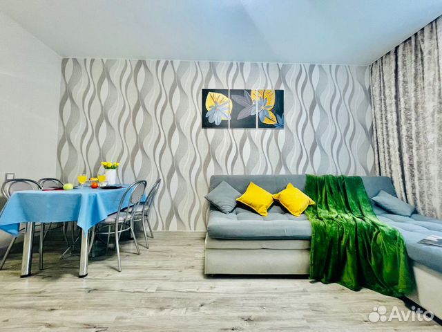 

1-к. квартира, 58 м², 2 кровати