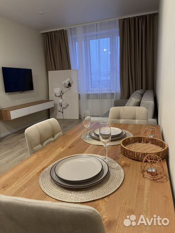 

1-к. квартира, 47 м², 2 кровати