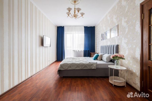 

1-к. квартира, 46 м², 2 кровати