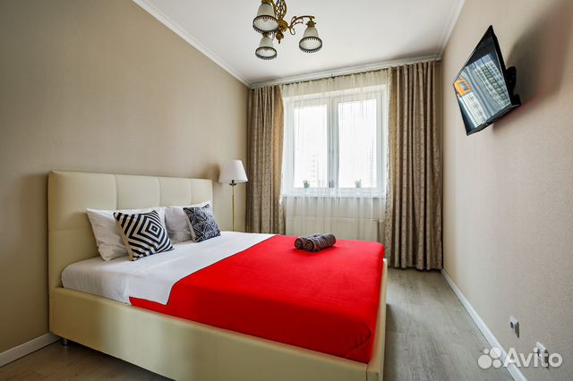 

1-к. квартира, 35 м², 2 кровати