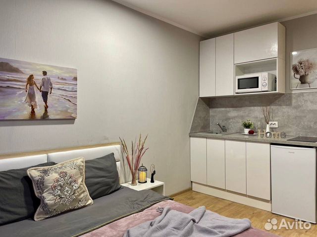 

Квартира-студия, 26 м², 2 кровати