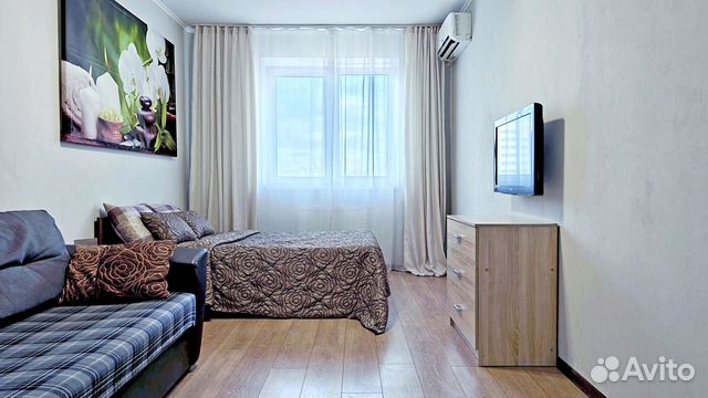 

1-к. квартира, 37 м², 3 кровати