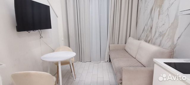 

Квартира-студия, 38 м², 2 кровати