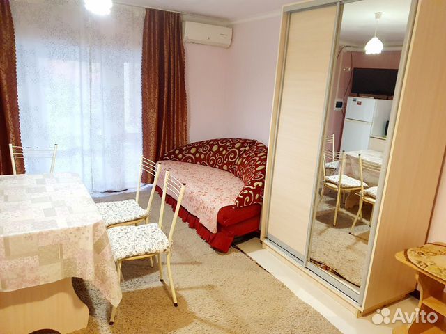 

Квартира-студия, 28 м², 2 кровати